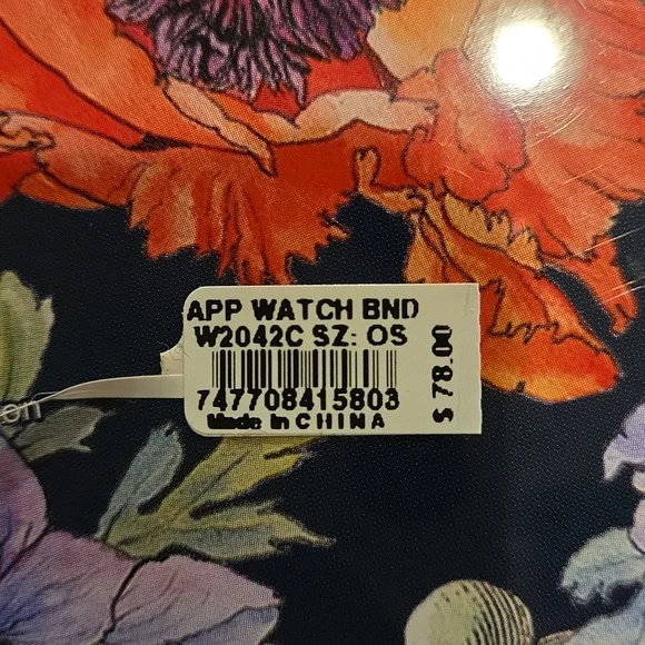 Brighton Watch Band with Vibrant Floral Case - Picture 8 of 8